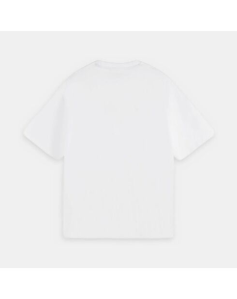 T-Shirt Space Artwork blanc